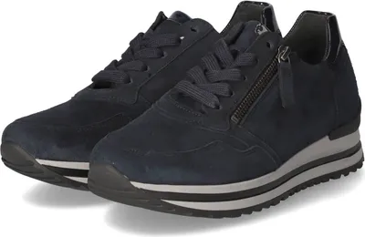 Produktbild von Gabor Sneaker 528.46, Rauleder, Blau, Damen