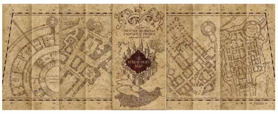 Immagine prodotto di The Noble Collection HP - The Marauders Map Cover Puzzle, NN9457