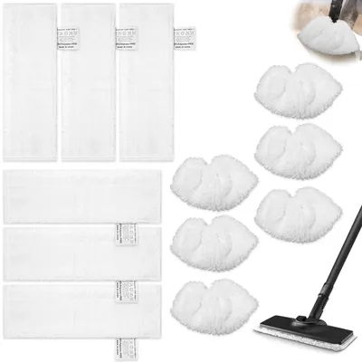 12er Set Mikrofasertücher für Kärcher Dampfreiniger SC1-SC5