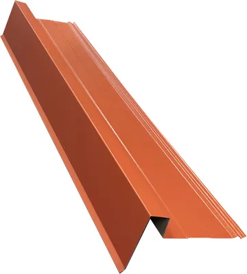 Produktbild von Windfeder Dachziegelplatte Rot 90 cm - Pro Stück