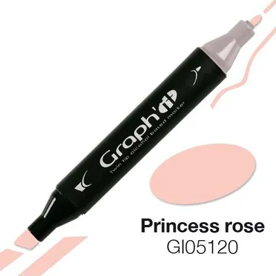 Immagine prodotto di Pennarello Graph'It con doppia punta - Rosa principessa