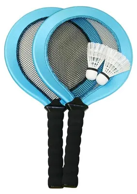 Image de Eduplay Set de badminton, néoprène, 2 raquettes & 2 volants