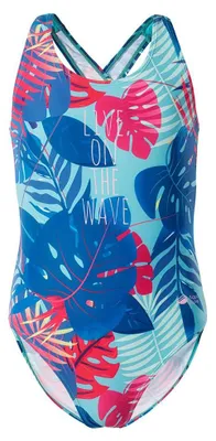 Productafbeelding van Aquawave - "Salava" badpak voor meisjes, model IG145 (152), kleur blauw/turquoise groen