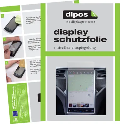 Produktbild von Schutzfolie für Tesla Modell X Display Folie matt Displayschutzfolie