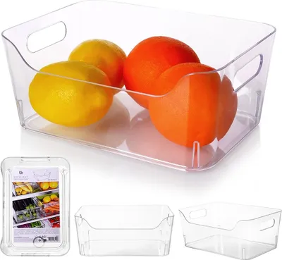Obrázek produktu pro Zásuvka chladničky Úložný kontejner do chladničky Organizér do chladničky 23x16x9,5 cm