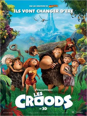 Obrázok produktu pre Croodsovci – 2013 – Dreamworks – 116 x 158 cm – Originálny filmový plagát