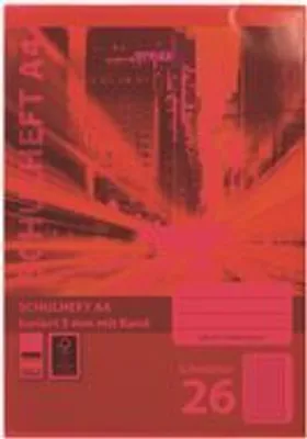 Produktbild von STYLEX Heftumschlag - DIN A4 - PP - transparent rot