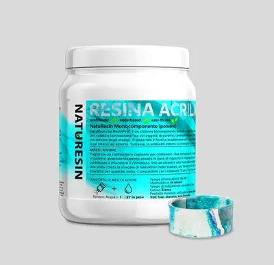 Immagine prodotto di Resina naturale per progetti creativi, 2 kg