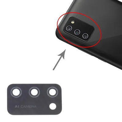Image de Cache pour caméra arrière pour Samsung Galaxy A02s SM-A025 - Pièce de rechange et accessoire