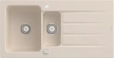 Produktbild von Villeroy & Boch Keramikspüle 336502FU, Architectura 60 XR Einbauspüle - inkl.