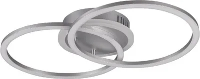 Produktbild von Reality LED Deckenleuchte VENIDA titanfarbig, Acryl weiß