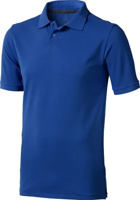 Image de Polo à manches courtes pour homme Elevate Calgary PF1816 (S) (Bleu)