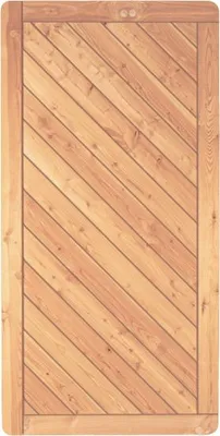 Produktbild von T&J SKAGEN Sichtschutzzaun Lärche 900 x 1800 mm