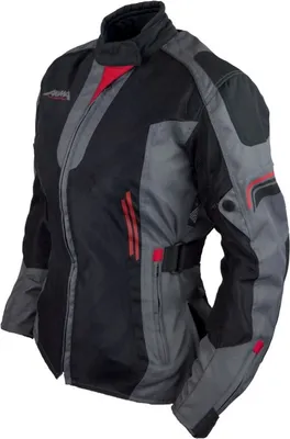 Produktbild von Akuma RO1810 - II.Wahl - Damen Sommerjacke schwarz/anthrazit/rot  Akuma Größe: XL,