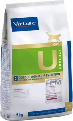 Productafbeelding van VIRBAC HPM FELINE Urologie: Voeding ter preventie van urinewegproblemen, geschikt voor katten van 7 kg
