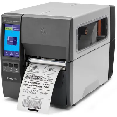 Zdjęcie produktu dla Zebra Tt Zt231 4", 203Dpi, Termotransferowa, Eu/Uk, Usb, Szeregowa, Ethernet, Btle, Usb Host, Zt23142-T0E000Fz