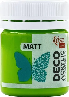 Obrázek produktu pro Rosa Talent Akrylová barva Lime (38) Mat 20 ml 1 ks