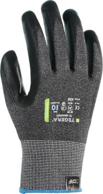 Zdjęcie produktu dla Ejendals TEGERA 450, Rękawice warsztatowe, Czarny, Dorosły, Dorosły, Olejoodporny, Odporny na zadrapania, Pianka nitrylowa, Nylon, Poliester, Spandex