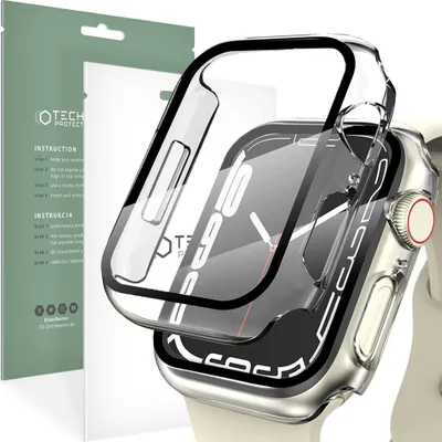 Produktbild von Tech-Protect Defense360 Apple Watch 7 / 8 / 9 (41 Mm) Klar