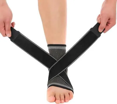 Obrázek produktu pro Jumada's – bandáž kotníku – velikost M – univerzálně nastavitelná pro levou/pravou nohu – optimální podpora