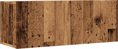 Produktbild von TV-Wandschränke 2 Stk. Altholz-Optik 80x30x30 cm