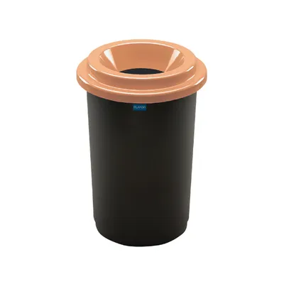 Immagine prodotto di Plafor Eco bidone per rifiuti 50L - Riciclaggio - Marrone