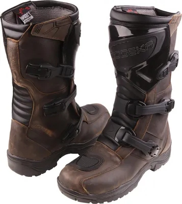 Image de Bottes de motocross Modeka Ikarus, marron, taille 41