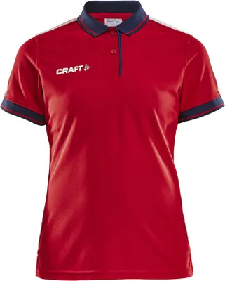 Produktbild von CRAFT Pro Control Poloshirt W Bright Red/Navy S