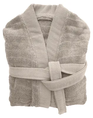 Produktbild von Heckettlane Bademantel - Baumwolle - Prestige M in Taupe
