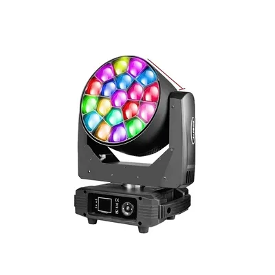 Image de Projecteur lumineux Moving Head,DMX, plusieurs effets lumineux, 19x25w, fiche EU