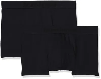 Produktbild von bruno banani Herren Short 2er Pack Flowing Boxershorts, 2per Pack Schwarz 1811,