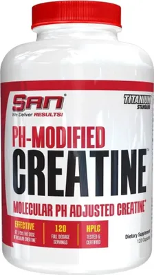Obrázek produktu pro SAN Creatine, pH modifikovan kreatin, 120 kapsl 16643