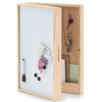 Zdjęcie produktu dla Szafka na klucze, tablica magnetyczna, 30x8x42 cm, ZELLER