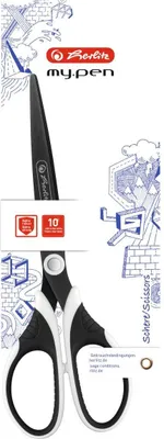 Obrázok produktu pre Herlitz Schere my.pen schw./weiß