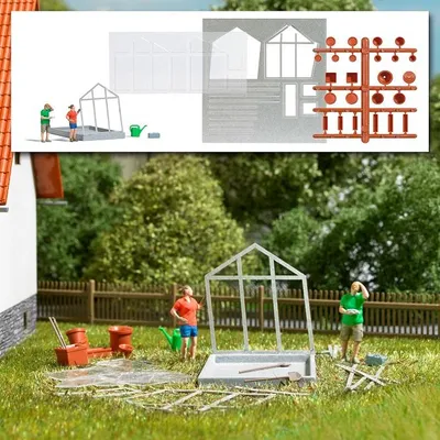Produktbild von Busch A-Set: Gewächshausaufbau 7916