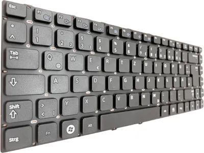 Zdjęcie produktu dla NIEMIECKI - Czarny bez ramkiKlawiatura do Samsung NP300V4A-A03