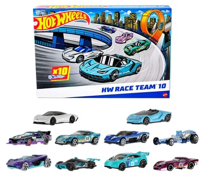Zdjęcie produktu dla Hot Wheels HTG07, Zestaw pojazdów, 3 lat(a), Metal, Wielobarwny