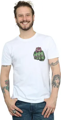 Produktbild von Marvel - T-Shirt für Herren BI43290 (XXL) (Weiß)