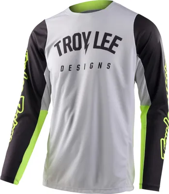 Produktbild von Troy Lee Designs Unisex Jersey GP Pro , Boltz Fog Flo Yellow - Grau, S