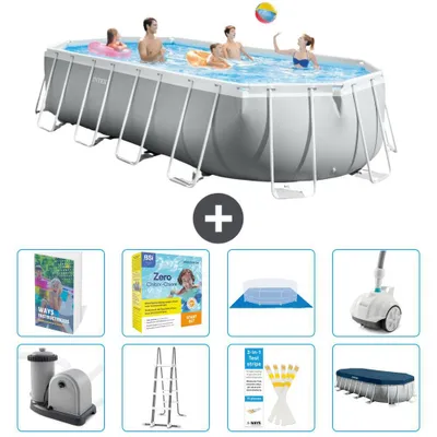 Immagine prodotto di Piscina Prism Frame ovale - 610x305x122 cm - 9 pezzi S544
