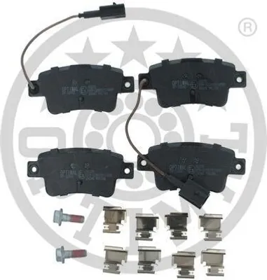 Produktbild von OPTIMAL Bremsbeläge Satz Hinten Bremsklötze für FIAT GRANDE PUNTO (199) BP-12542