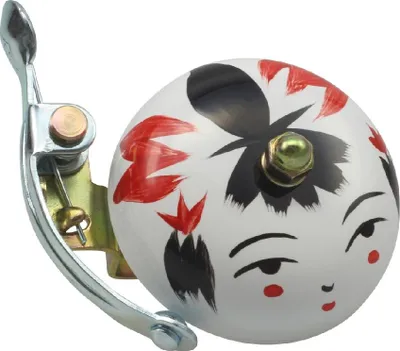 Produktbild von Crane Bell Co. Suzu Klingel Glocke Retro handpainted handbemalt - ONNA