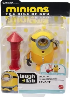 Immagine prodotto di Mattel Minions, figura d'azione Stuart 10 cm