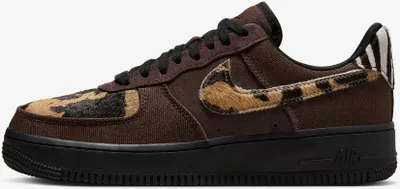 Produktbild von Nike Air Force 1 Low "Animal Print" Braun, Größe: 40.5