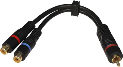 Produktbild von Wentronic AVK 309-020 0.2m, RCA, 2 x RCA