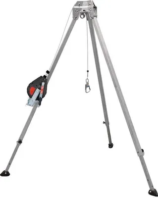 Produktbild von MAS Dreibaum + Höhensicherungsgerät Aluminium 18 mtr.
