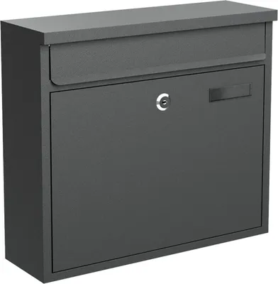 Produktbild von BASI - Briefkasten - BK 360M - Stahl matt anthrazit - 2170-0902