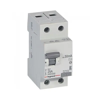 Immagine prodotto di Protezione da corrente remota RX-3 2p 25a 30 mA 6ka Legrand