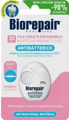 Image de 1x BIOREPAIR Antibatterico fil dentaire 30 m