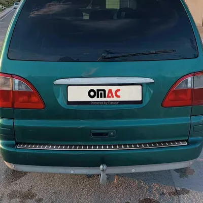 Zdjęcie produktu dla Folia ochronna zderzaka do Ford Galaxy 1995-2006 ze stali nierdzewnej z włóknem węglowym